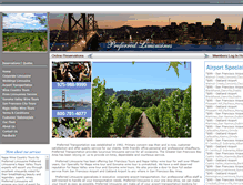 Tablet Screenshot of preferred-limo.com